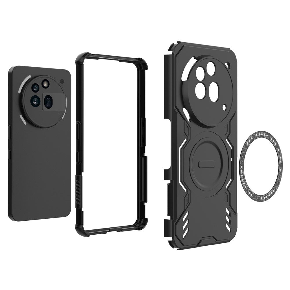 MagSafe-fodral för Nothing Phone (3a) Pro, Techsuit, ArmorMag, Blå