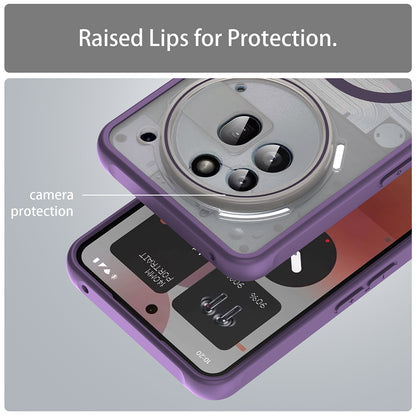 MagSafe-fodral för Nothing Phone (3a) Pro, Techsuit, HaloFrost II, Lila