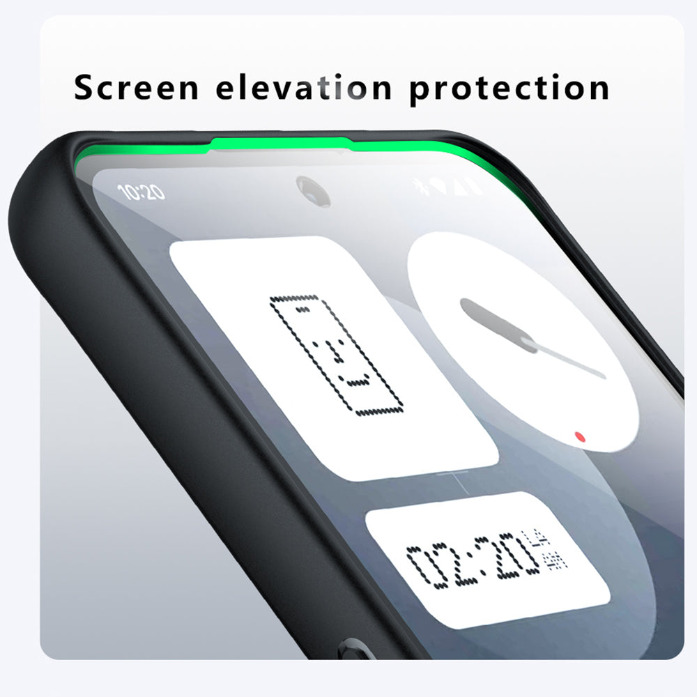 MagSafe-fodral för Nothing Phone (3a) Pro, Techsuit, PureFrost, Svart