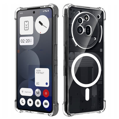 MagSafe-fodral för Nothing Phone (3a) Pro, Techsuit, stöttåligt, transparent
