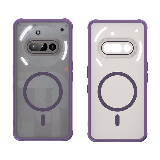 MagSafe-fodral för Nothing Phone (3a), Techsuit, HaloFrost II, Lila