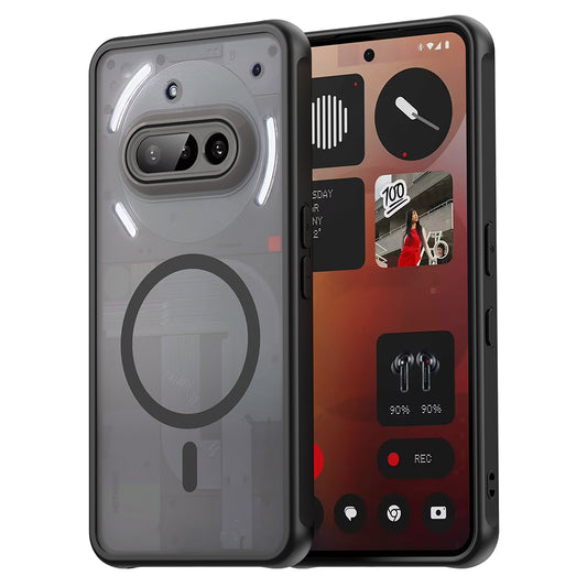 MagSafe-fodral för Nothing Phone (3a), Techsuit, HaloFrost II, Svart