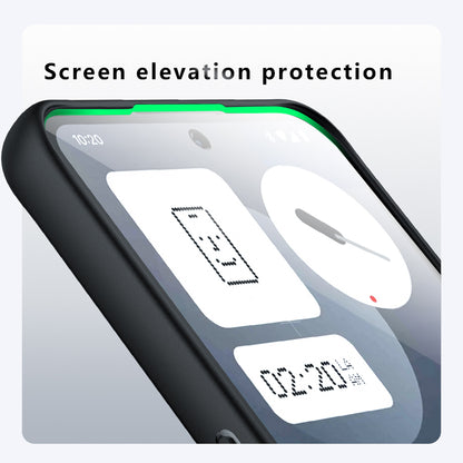 MagSafe-fodral för Nothing Phone (3a), Techsuit, PureFrost, Svart