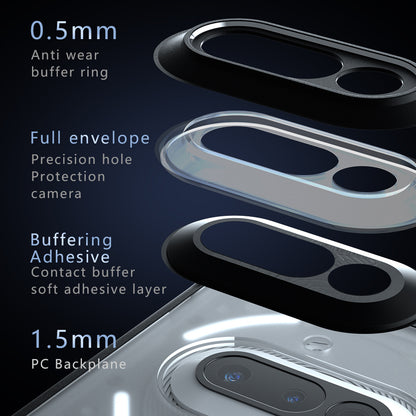 MagSafe-fodral för Nothing Phone (3a), Techsuit, PureFrost, Svart