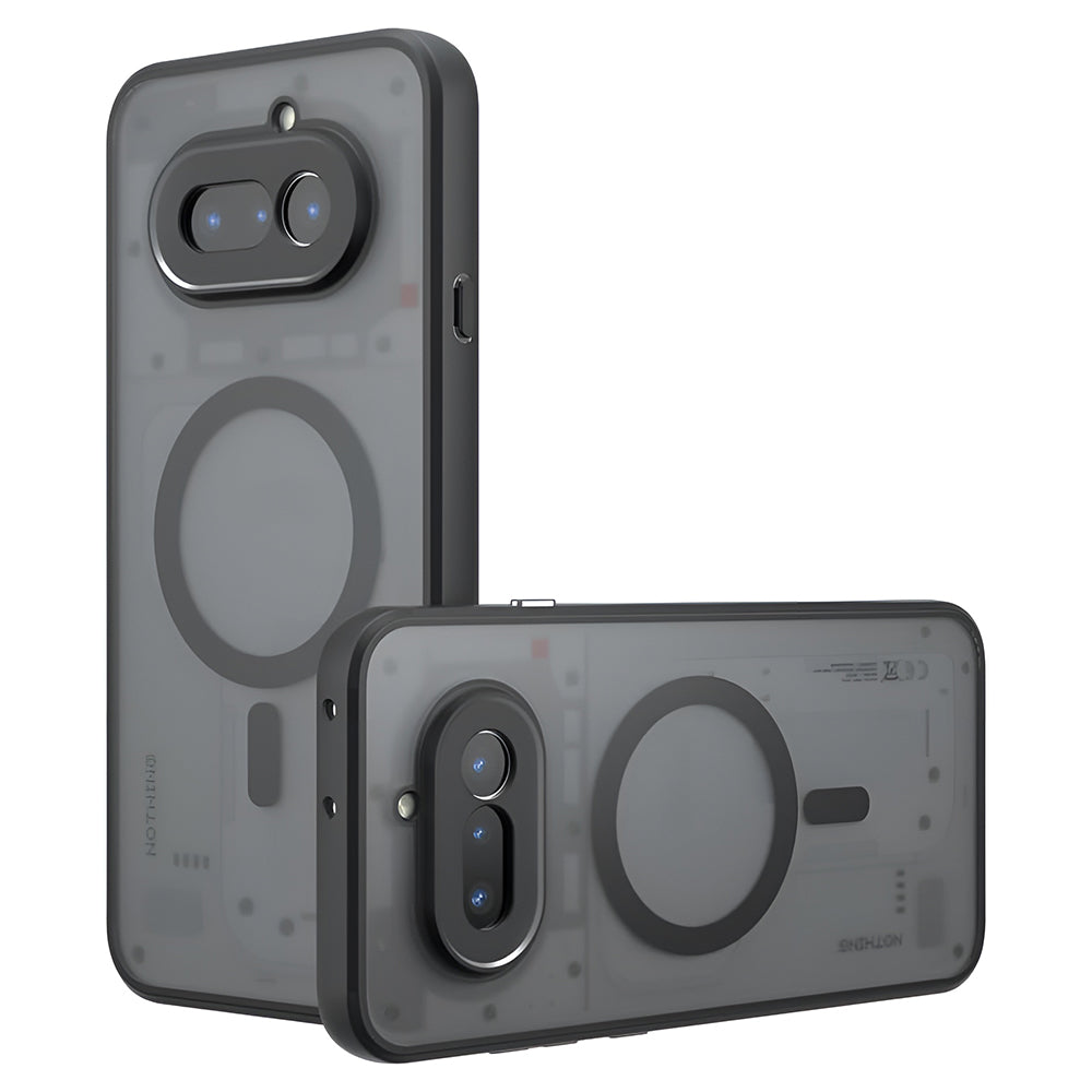 MagSafe-fodral för Nothing Phone (4a), Techsuit, PureFrost, Satin svart