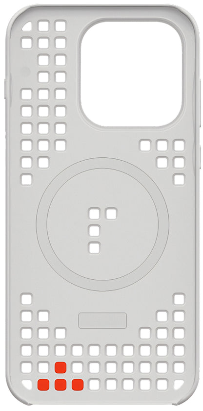 Fodral för OnePlus 15, Hole Pattern Magnetic, Grå 5431102022