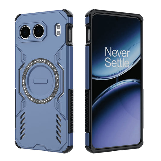 MagSafe-fodral för OnePlus Nord 4, Techsuit, ArmorMag, Blå