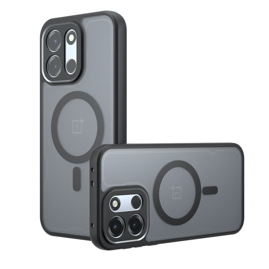 MagSafe-fodral för OnePlus Nord 6, Techsuit, PureFrost, Satin svart