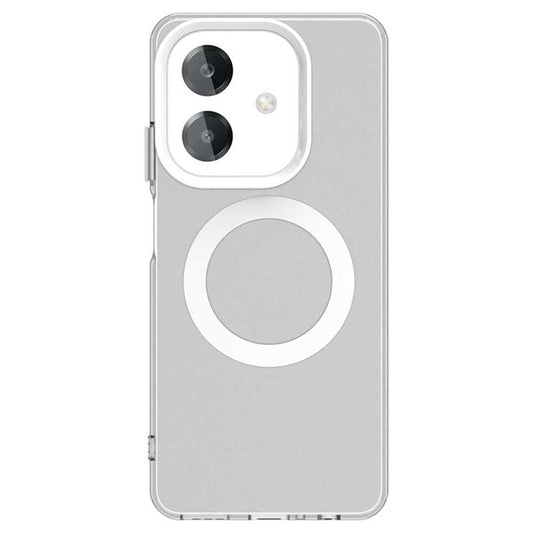 MagSafe-fodral för Oppo A3 4G / A3 5G, Techsuit, CandyCase, Vit