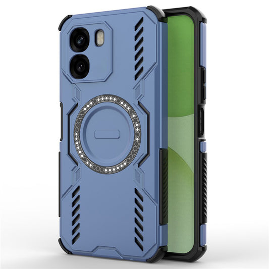 MagSafe-skal för Oppo A6 4G, Techsuit, ArmorMag, Blå