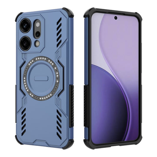 MagSafe-fodral för Oppo Reno14 Pro, Techsuit, ArmorMag, Blå