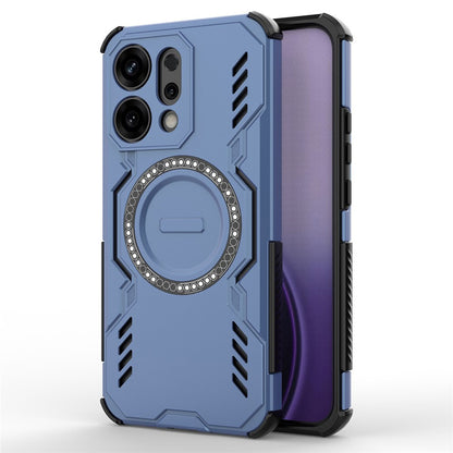 MagSafe-fodral för Oppo Reno14, Techsuit, ArmorMag, Blå