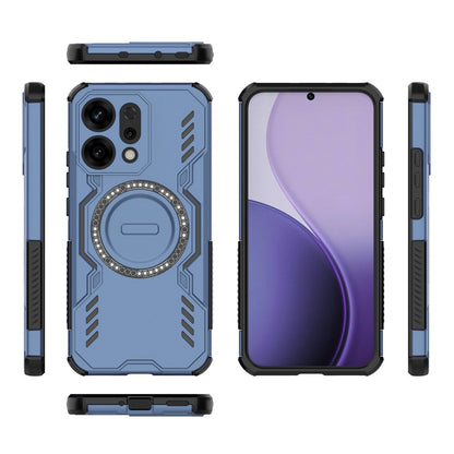 MagSafe-fodral för Oppo Reno14, Techsuit, ArmorMag, Blå