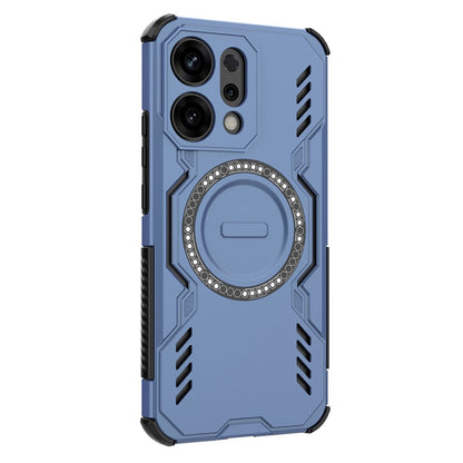 MagSafe-fodral för Oppo Reno14, Techsuit, ArmorMag, Blå