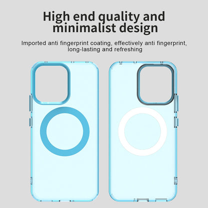 MagSafe-skal för Oppo Reno14, Techsuit, CandyCase, Blå
