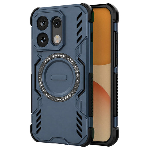 MagSafe-fodral för Oppo Reno16 / Reno16 Pro, Techsuit, ArmorMag, Blå