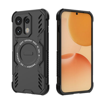 MagSafe-fodral för Oppo Reno16 / Reno16 Pro, Techsuit, ArmorMag, Svart