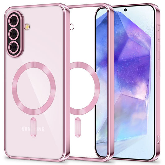MagSafe-skal för Samsung Galaxy A56 A566, Tech-Protect, Magflex, Roséguld