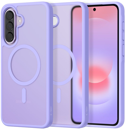 MagSafe-fodral för Samsung Galaxy A37 5G / A56 A566 / A36 A366, Tech-Protect, Magmat, Matt lila