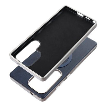 MagSafe-fodral för Samsung Galaxy A56 A566, OEM, Gentleman Mag, Marinblå
