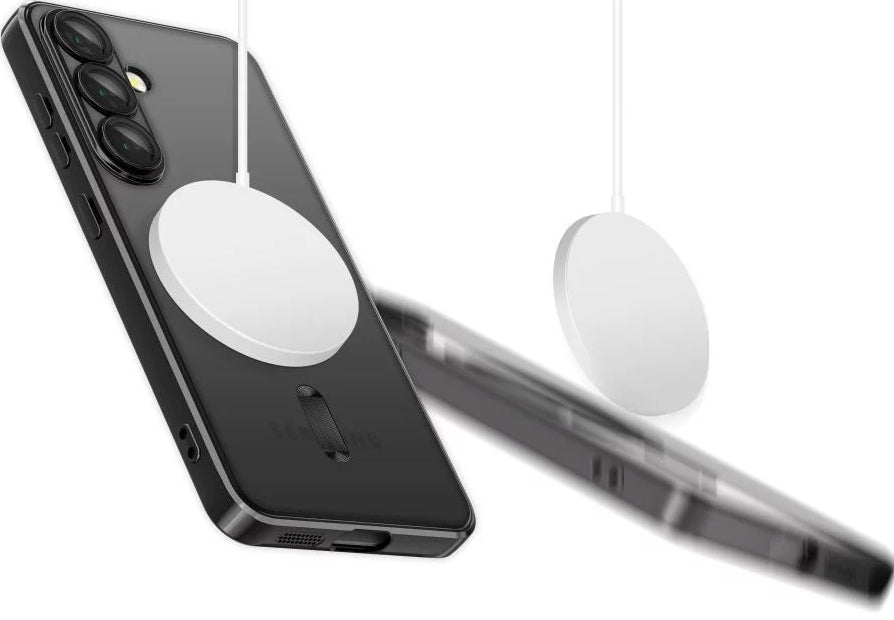 MagSafe-skal för Samsung Galaxy S25 Edge S937, Tech-Protect, Magflex, Svart