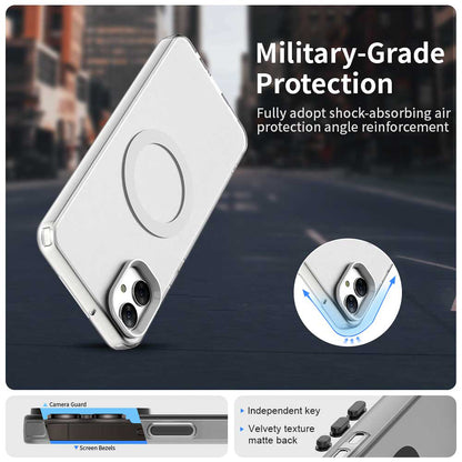MagSafe-fodral för Samsung Galaxy A05 A055, Techsuit, CandyCase, Vit