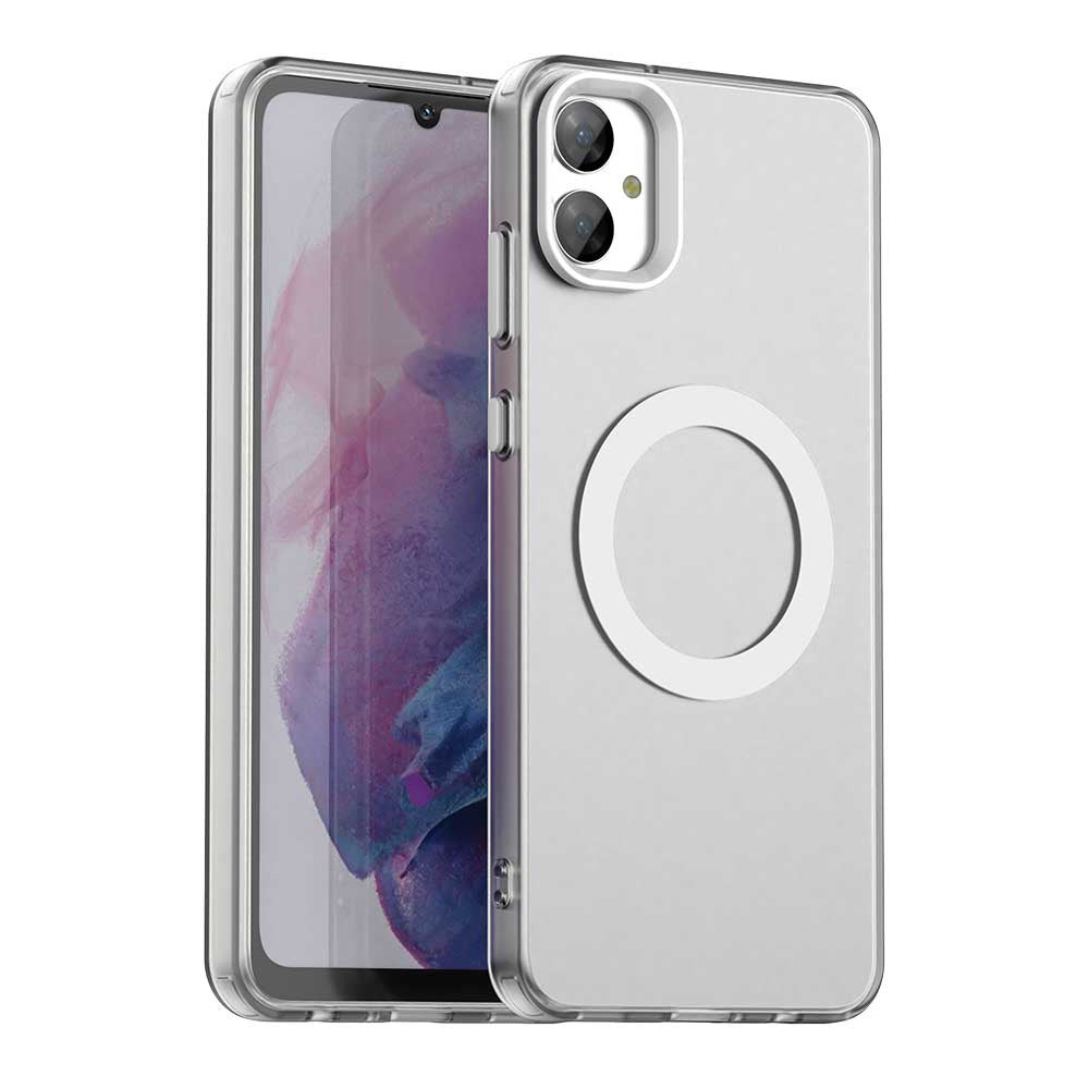 MagSafe-fodral för Samsung Galaxy A05 A055, Techsuit, CandyCase, Vit