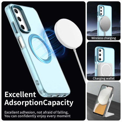 MagSafe-fodral för Samsung Galaxy A05s A057, Techsuit, CandyCase, Blå