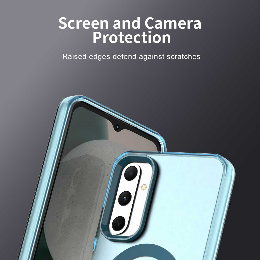 MagSafe-fodral för Samsung Galaxy A05s A057, Techsuit, CandyCase, Blå