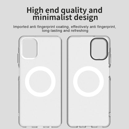 MagSafe-fodral för Samsung Galaxy A06 A065, Techsuit, CandyCase, Vit