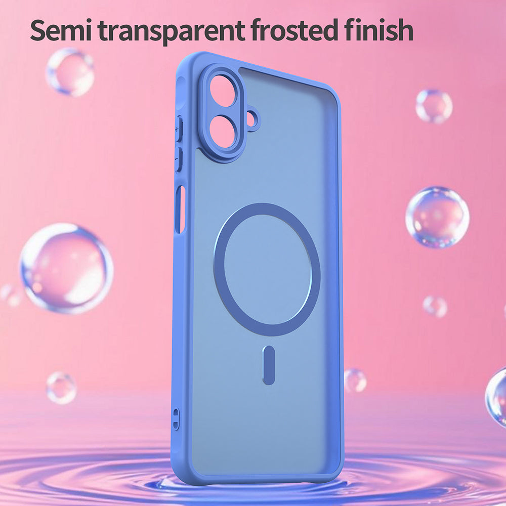 MagSafe-skal för Samsung Galaxy A07 4G A075, Techsuit, HaloFrost II, Blå