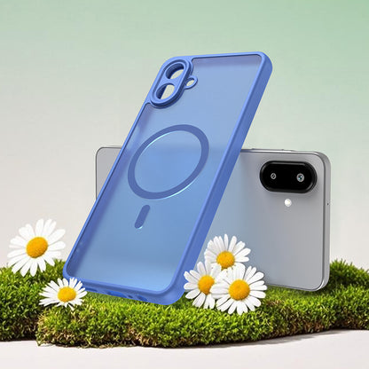 MagSafe-skal för Samsung Galaxy A07 4G A075, Techsuit, HaloFrost II, Blå