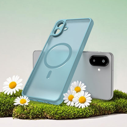 MagSafe-fodral för Samsung Galaxy A07 4G A075, Techsuit, HaloFrost II, Ljusgrön