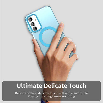 MagSafe-fodral för Samsung Galaxy A15 5G A156 / A15 A155, Techsuit, CandyCase, Blå