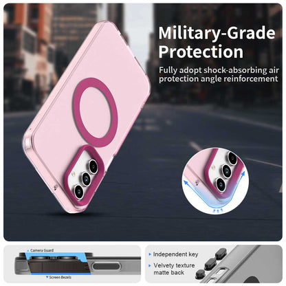 MagSafe Case for Samsung Galaxy A15 5G A156 / A15 A155, Techsuit, CandyCase, Pink