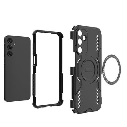 MagSafe-fodral för Samsung Galaxy A16 5G A166 / A16 4G A165, Techsuit, ArmorMag, Svart