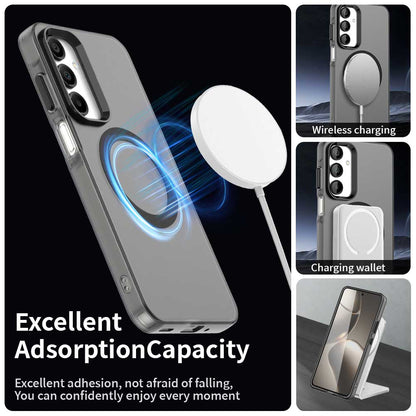 MagSafe-fodral för Samsung Galaxy A16 5G A166 / A16 4G A165, Techsuit, CandyCase, Svart