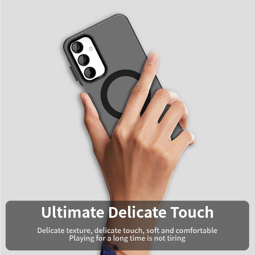 MagSafe-fodral för Samsung Galaxy A16 5G A166 / A16 4G A165, Techsuit, CandyCase, Svart