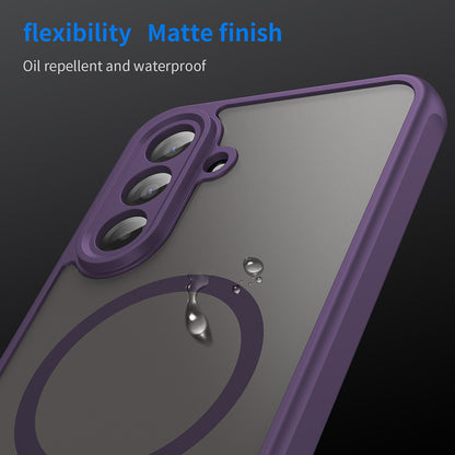 MagSafe Case for Samsung Galaxy A17 5G A176, Techsuit, HaloFrost II, Purple