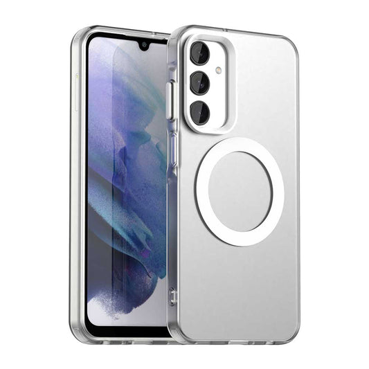MagSafe-fodral för Samsung Galaxy A25 A256, Techsuit, CandyCase, Vit