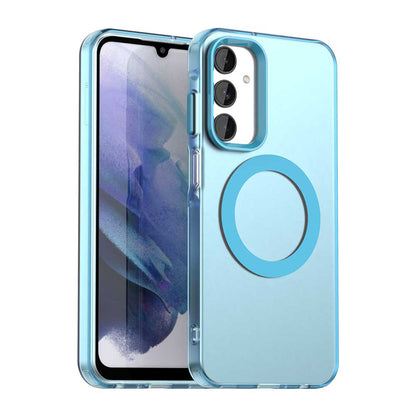 MagSafe-fodral för Samsung Galaxy A25 A256, Techsuit, CandyCase, Blå