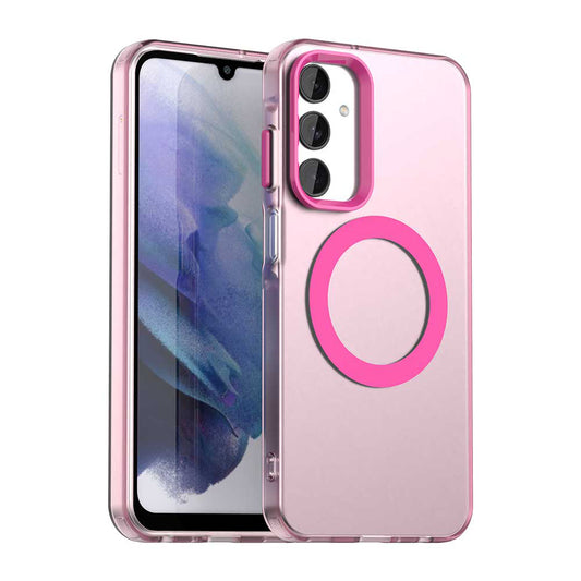 MagSafe-fodral för Samsung Galaxy A25 A256, Techsuit, CandyCase, Rosa