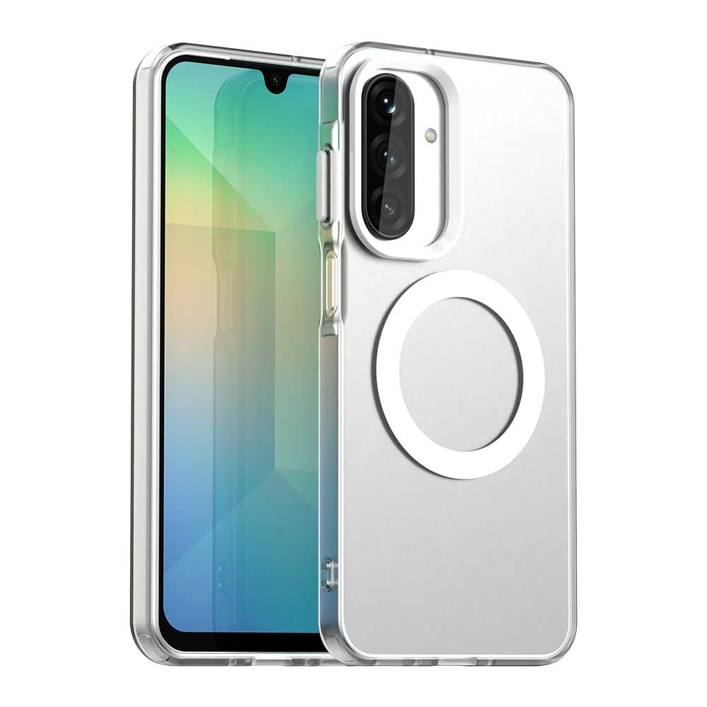 MagSafe-fodral för Samsung Galaxy A26 A266, Techsuit, CandyCase, Vit
