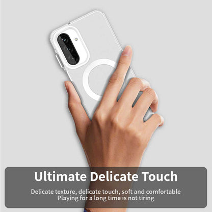 MagSafe-fodral för Samsung Galaxy A26 A266, Techsuit, CandyCase, Vit