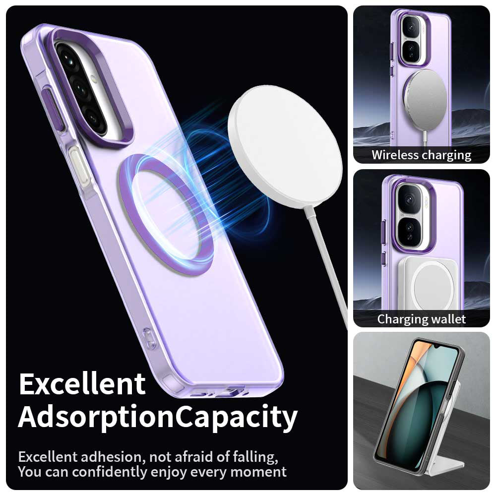 MagSafe-fodral för Samsung Galaxy A26 A266, Techsuit, CandyCase, Lila