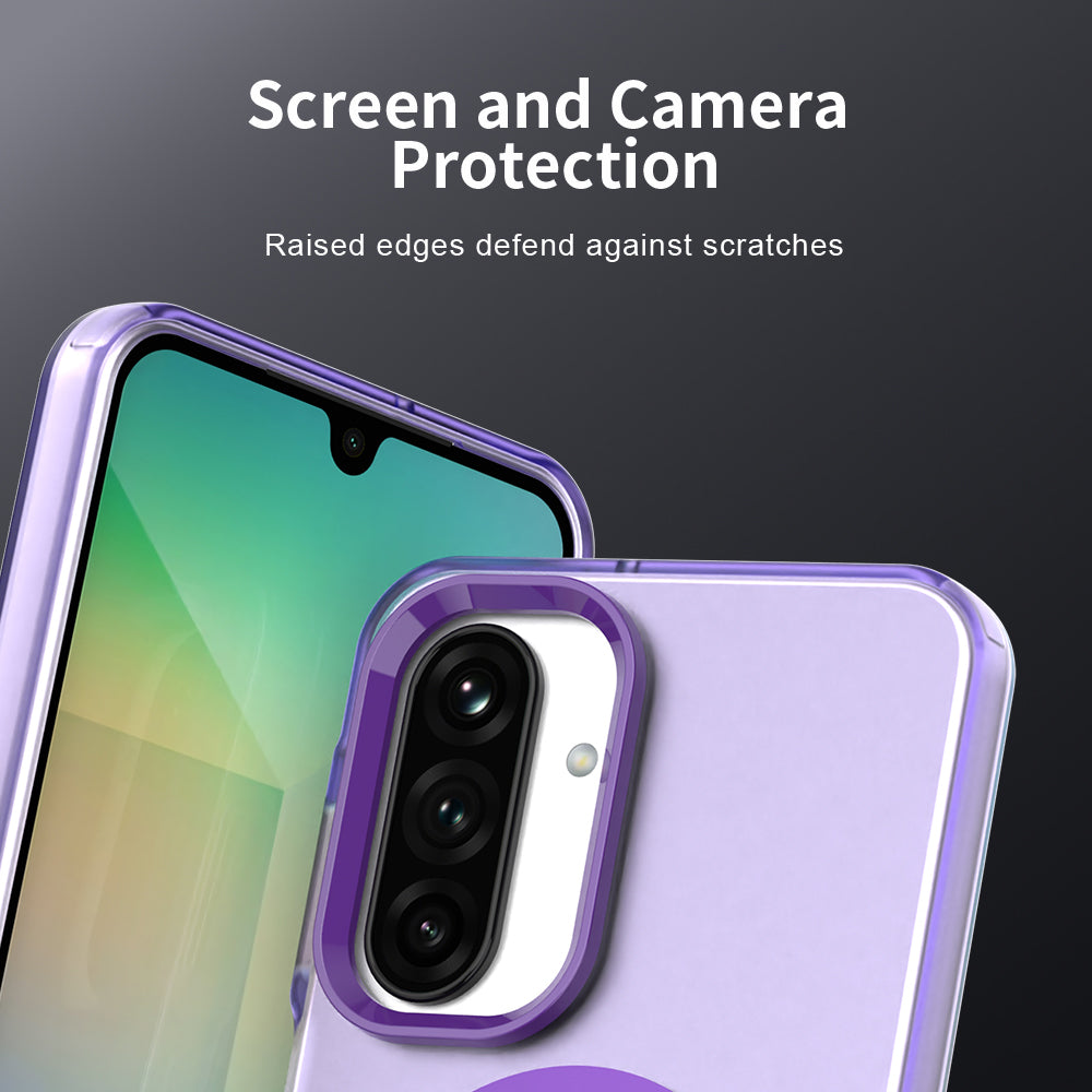 MagSafe-fodral för Samsung Galaxy A26 A266, Techsuit, CandyCase, Lila