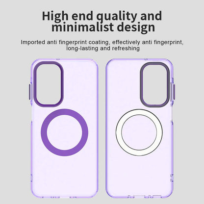 MagSafe-fodral för Samsung Galaxy A26 A266, Techsuit, CandyCase, Lila