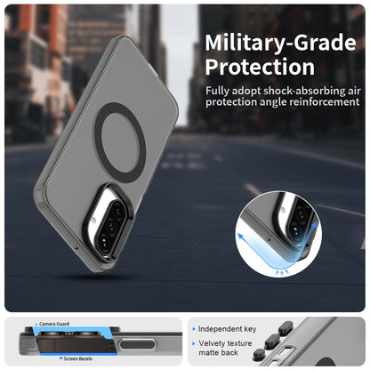MagSafe-fodral för Samsung Galaxy A27 5G, Techsuit, CandyCase, Svart