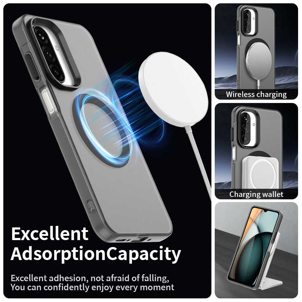MagSafe-fodral för Samsung Galaxy A27 5G, Techsuit, CandyCase, Svart