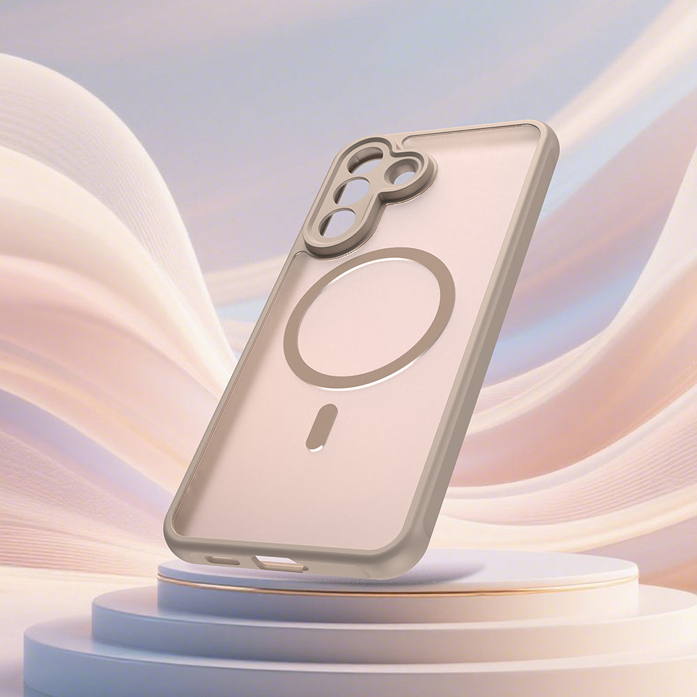 MagSafe-fodral för Samsung Galaxy A27 5G, Techsuit, HaloFrost II, Guld